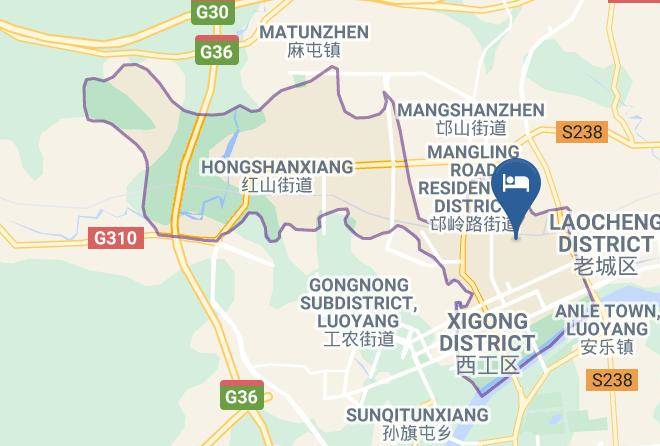 Luoyang - Zhongzhou Hotel Jinguyuan Luoyang Maps