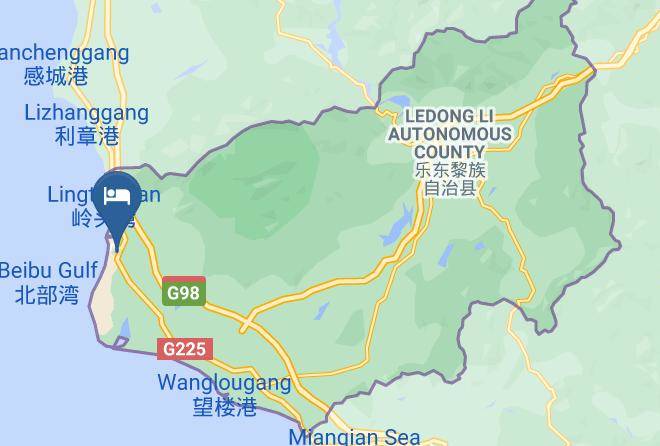 Ledong Lizu Aut County - Zhongzhou Jingxiu Holiday Hotel Maps