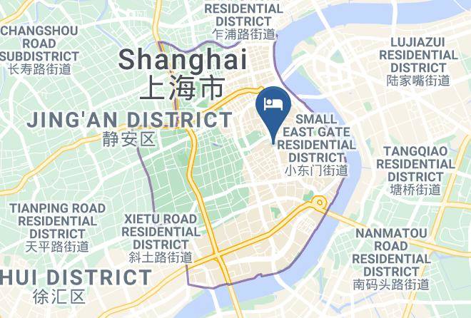 Huangpu District - Zhotels City God Temple Of Shanghai Maps
