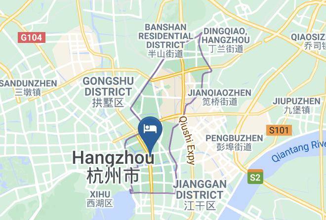 Hangzhou - Zhotels Hangzhou West Lake Cultural Plaza Branch Maps