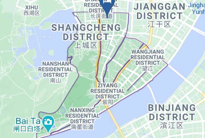 Hangzhou - Zhotels Sunline Hotel Maps