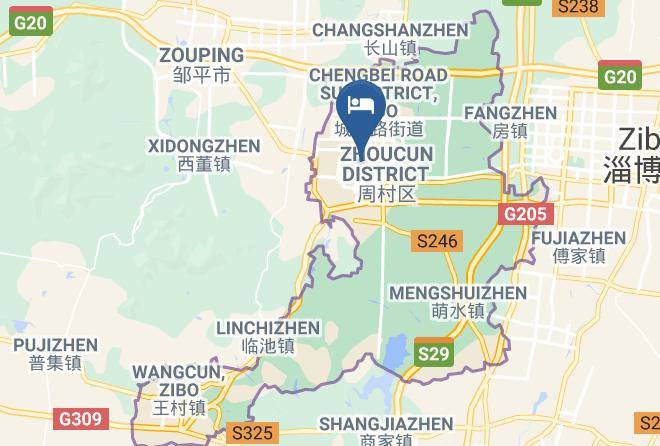 Zibo - Zhoucun Longtai Hotel Maps