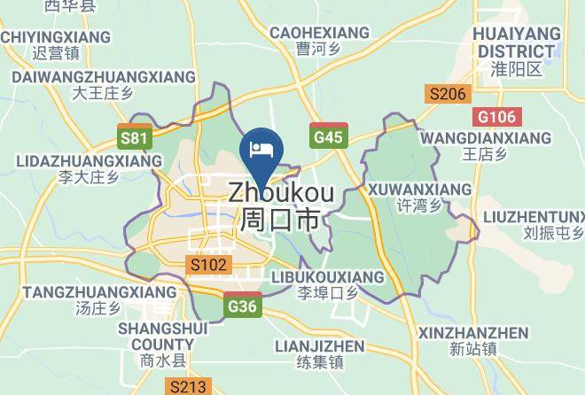 Zhoukou - Zhoukou Zhongzhou International Hotel Maps