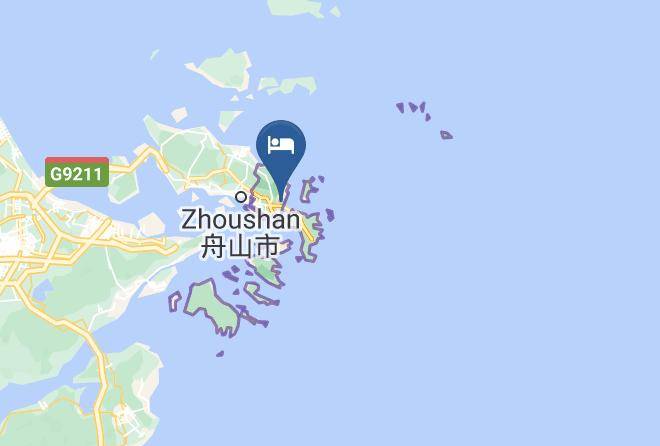 Zhoushan Sandia Hotel Map