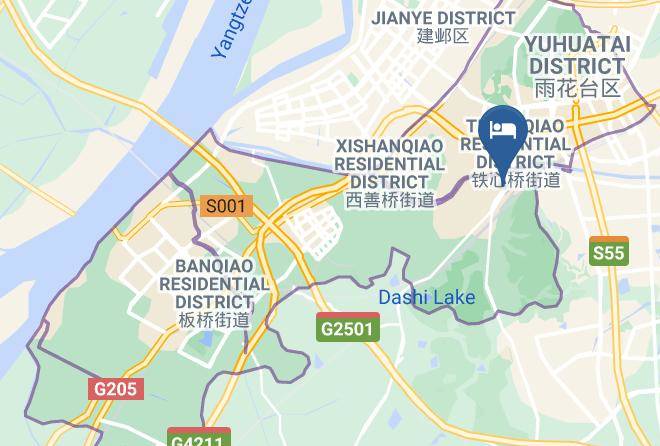 Nanjing - Zhuanjiao Business Hotel Maps