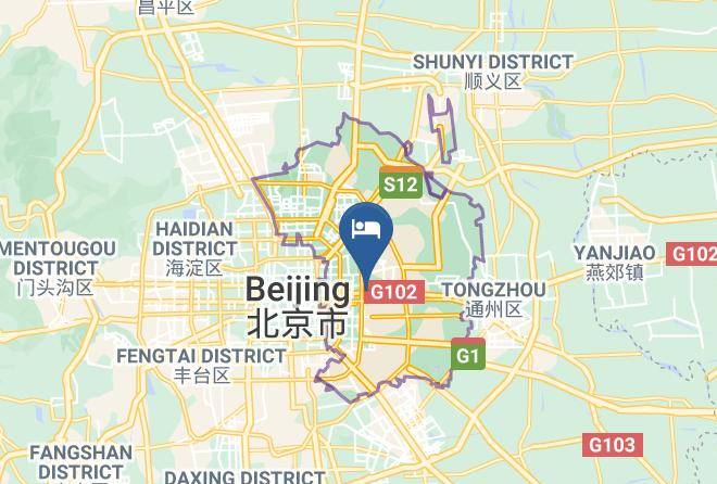 Chaoyang District - Zhubang Sunshine Business Hotel Maps