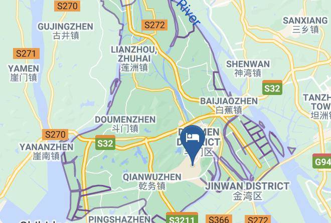 Zhuhai - Zhuhai Hongfeng Hotel Maps