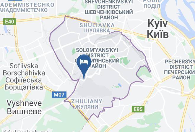 Kyiv - Zhulyany Maps