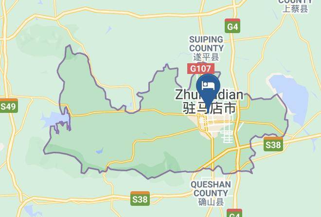 Zhumadian - Zhumadian Yuechao Vogue Hotel Maps
