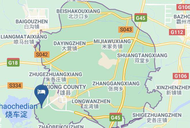 Baoding - Zhuo Run Hot Spring Jian Guo Hotel Maps