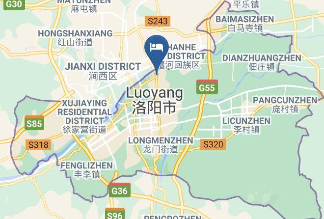 Luoyang - Zhuogengyuan Hotel Maps