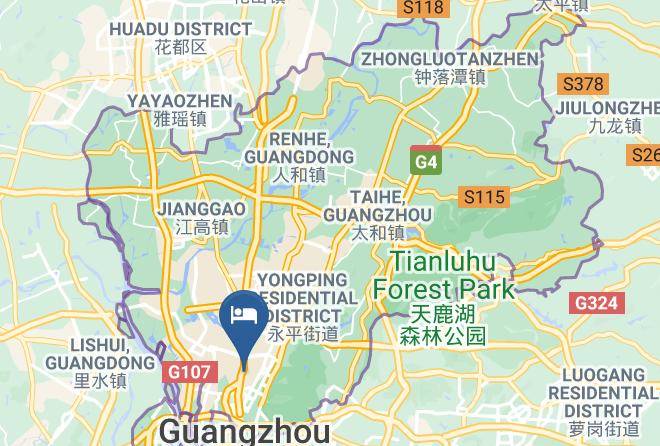Guangzhou - Zhuoyue Commercial Hotel Maps