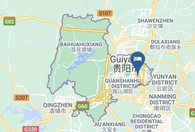 Guiyang - Zhuyou Jingpin Hotel Maps