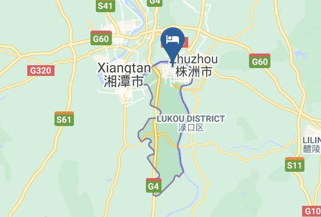 Zhuzhou - Zhuzhou Marriott Hotel Maps