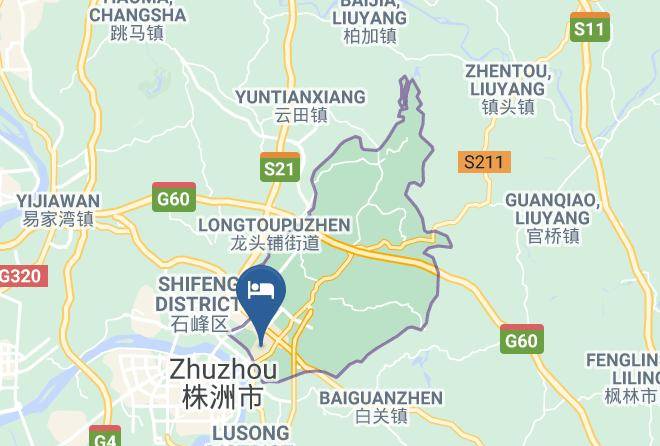 Zhuzhou - Zhuzhou Warm Heart Couple Hotel Maps