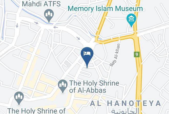 Karbala - Ziara Hotel Maps