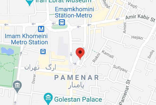 Tehran - Ziba Hotel Maps