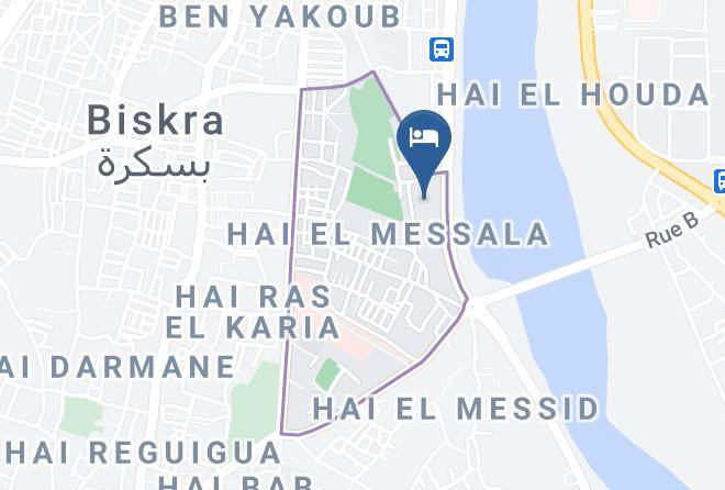 Biskra - Ziban Hotel Maps
