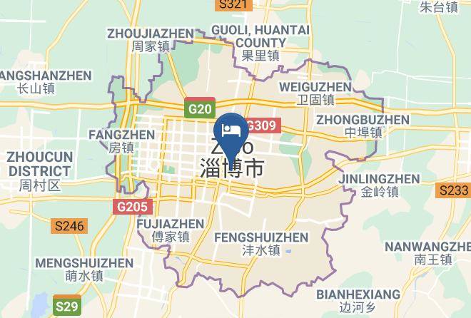 Zibo - Zibo Hotel Maps