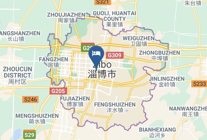 Zibo - Zibo Xiangzhe Hotel Maps