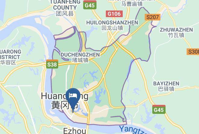 Huanggang - Zichen Business Hotel Maps