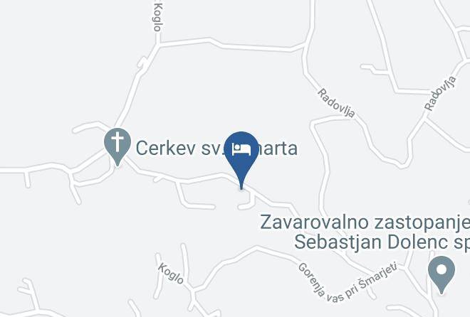 Municipality Of Smarjeske Toplice - Zidanica Bregac Maps