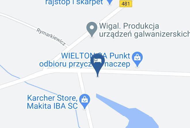 Wielunski - Hotel Restauracja Zielona Weranda Maps