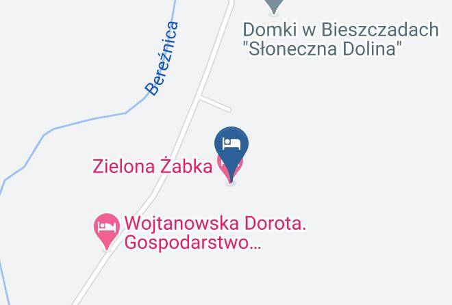 Zielona Zabka Map