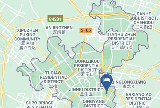 Chengdu - Zigong Hotel Maps