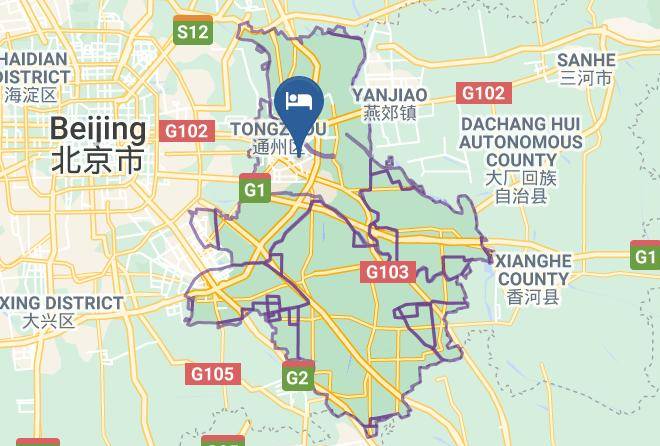 Tongzhou District - Ziguang Express Hotel Maps