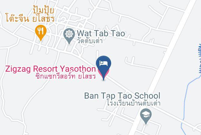Amphoe Mueang Yasothon - Zigzag Resort Yasothon Maps