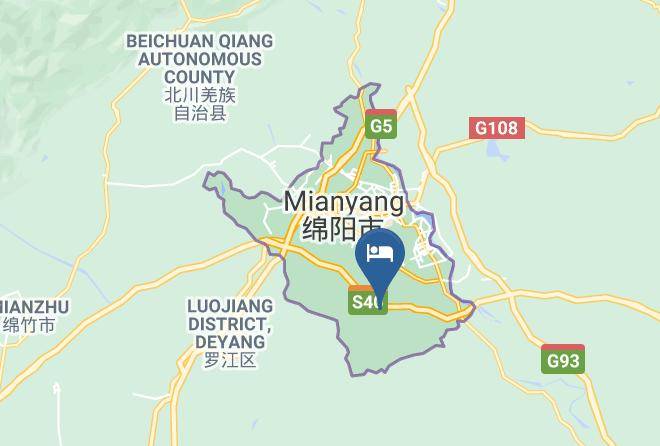 Mianyang - Zihai Yuanxiang Hotel Maps