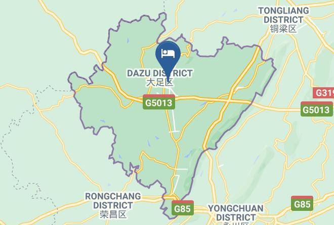 Dazu District - Zihao Hotel Maps