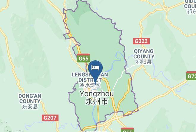 Yongzhou - Zijin Fengtai Hotel Maps