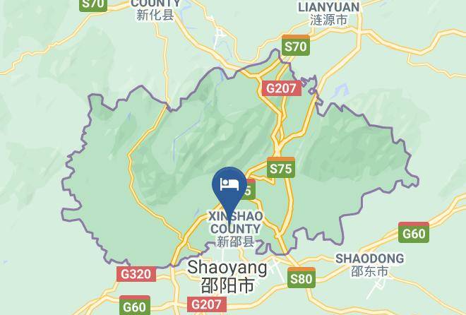 Shaoyang - Zijin Holiday Hotel Maps
