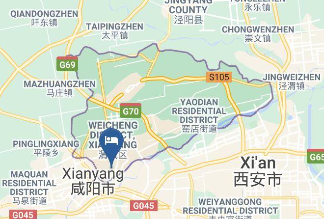 Xianyang - Zijun Business Hotel Maps