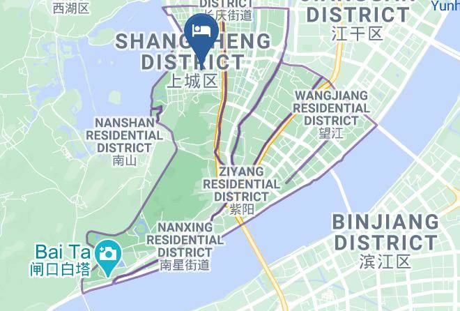 Hangzhou - Ziluolan Hotel Maps