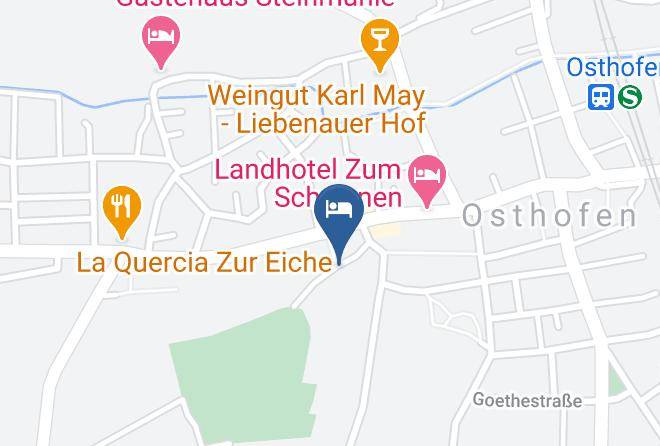 Alzey Worms - Zimmer Am Kirchberg Maps