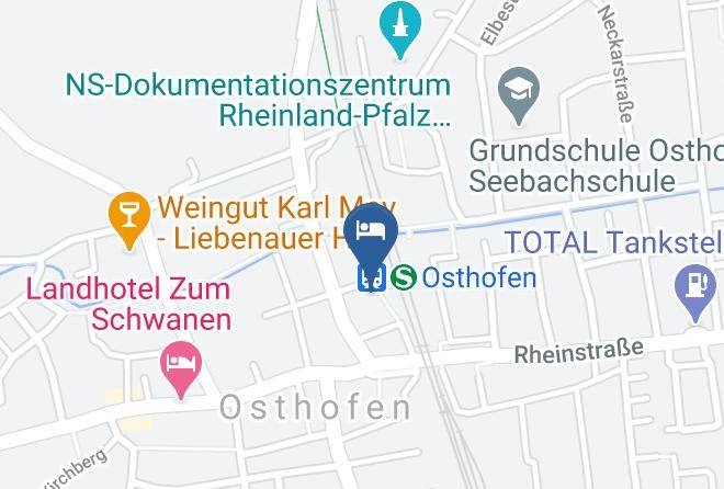 Alzey Worms - Zimmer An Der Bahnhofstrasse Maps