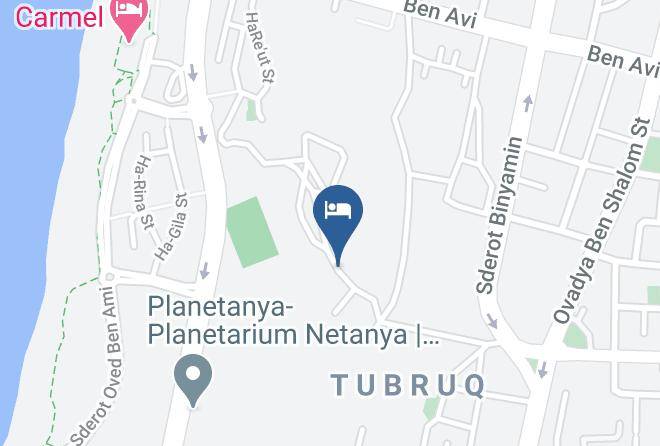 Netanya - Zimmer Habait Maps
