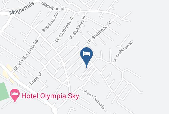 Vodice - Zimmer In Vodice Mit Balkon Klimaanlage W Lan Maps