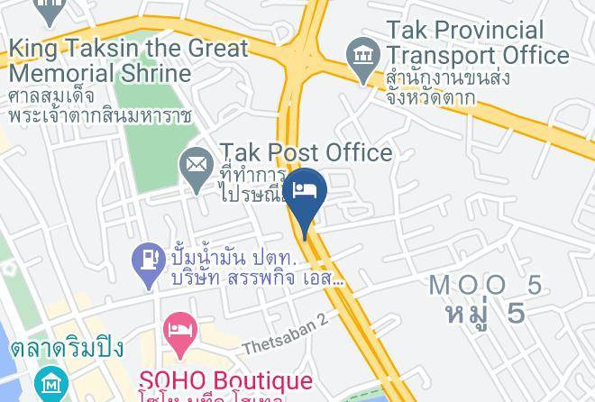 Mueang Tak District - Zimmer Mit Ausblick Maps