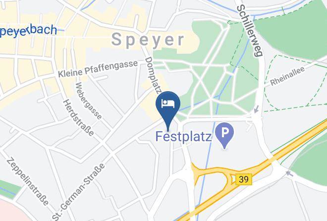 Spires - Zimmervermietung Am Museum Maps