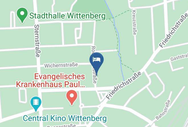 Wittenberg - Zimmervermietung Behrendt Maps