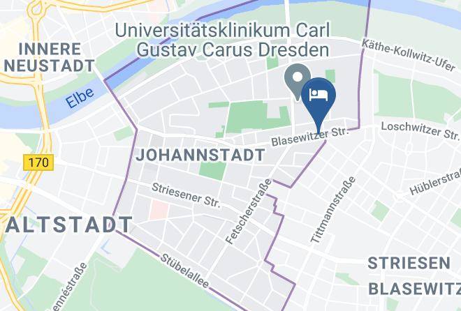Dresden - Zimmervermietung Kaiser Maps