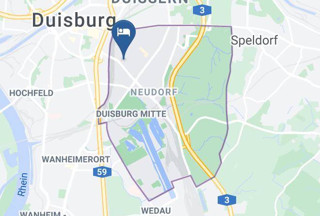 Duisburg - Zimmervermietung Losken Maps