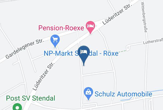 Stendal - Zimmervermietung Reinecke Maps