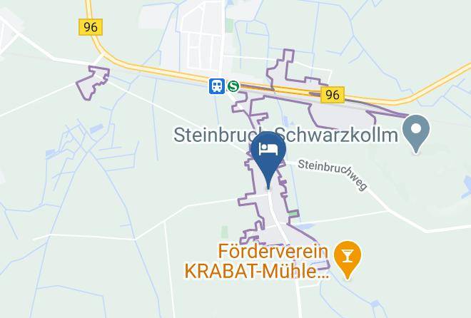 Bautzen - Zimmervermietung Schwarzkollm Maps