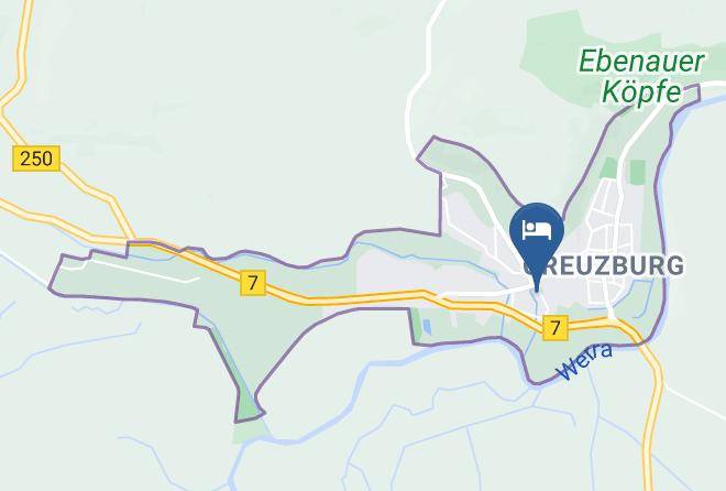 Wartburgkreis - Zimmervermietung Susanne Heinemann Maps