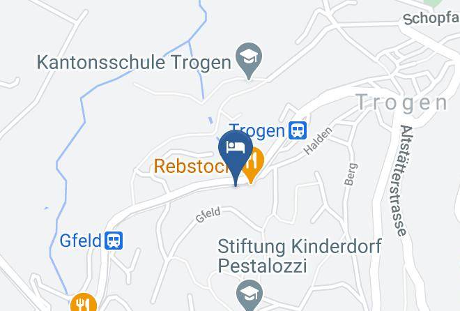 Mittelland - Zimmervermietung Trogen Maps